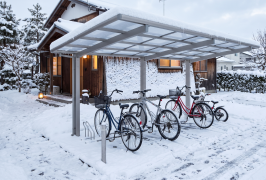 本巣市の積雪量に適したサイクルポートの強度と失敗しない選び方の基準