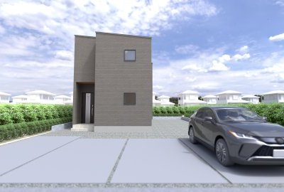 岐阜市西改田分譲④-Ｂ